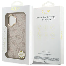 Заредете изображение във визуализатора на галерията – GUESS case for IPHONE 17 compatible with MagSafe GUHMP17SP4MSEGCP (PU 4G W/ Classic) pink
