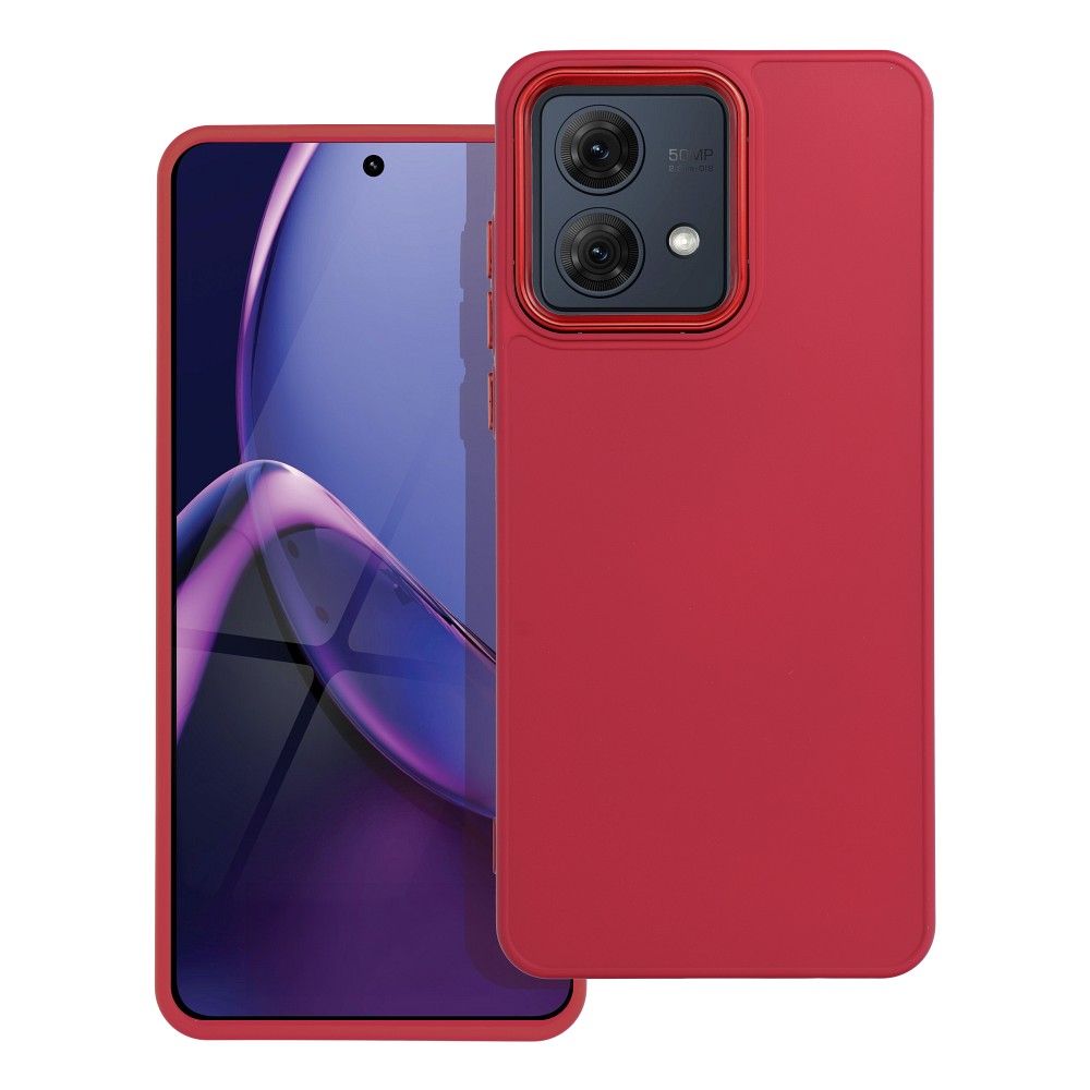 Гръб FRAME за MOTOROLA G84 магента