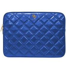 Заредете изображение във визуализатора на галерията – Guess 4G Quilted case for a 14" laptop - blue
