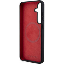 Заредете изображение във визуализатора на галерията – AMG Silicone Carbon Pattern MagSafe case for Samsung Galaxy S24+ - black
