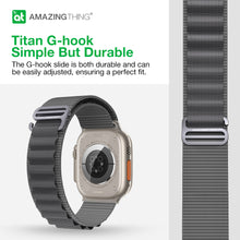 Заредете изображение във визуализатора на галерията – Amazing Thing Band Titan Sport Band TSP49GY for Apple Watch 49/45 grey
