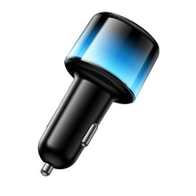 Заредете изображение във визуализатора на галерията – Car charger Hoco USB A + 2xUSB C PD QC3.0 57W Z69B black
