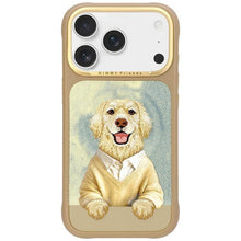 Заредете изображение във визуализатора на галерията – NIMMY case GENTLE PETS SERIES DOG compatible with MagSafe for IPHONE 18 Pro Max/17 Pro Max brown
