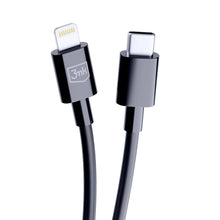 Заредете изображение във визуализатора на галерията – 3mk Hyper Cable USB-C / Lightning 20W 1.2m - black
