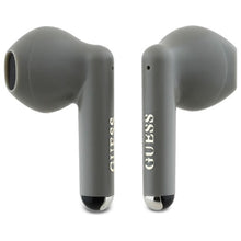 Заредете изображение във визуализатора на галерията – GUESS wireless earphones bluetooth TWS GUTWSJ14ESGE (Printed Classic Logo) taupe
