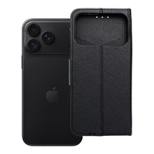 Заредете изображение във визуализатора на галерията – Калъф тип книга Fancy Book за iPhone 17 PRO MAX / 18 PRO MAX - черен
