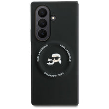 Заредете изображение във визуализатора на галерията – KARL LAGERFELD case for SAMSUNG Z Fold7 KLHMZFD7PSMLRKCK compatible with MagSafe (PU K&amp;C) black

