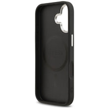 Заредете изображение във визуализатора на галерията – GUESS case for IPHONE 17 compatible with MagSafe GUHMP17SPSAREGSK (PU W/ Classic Logo) black
