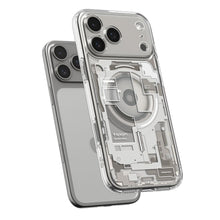 Заредете изображение във визуализатора на галерията – SPIGEN case ULTRA HYBRID MAG compatible with MagSafe for IPHONE 17 Pro zero one natural tutanium
