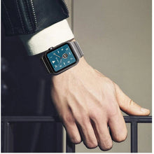 Заредете изображение във визуализатора на галерията – Tech-Protect LinkBand for Apple Watch 4 / 5 / 6 / 7 / 8 / 9 / SE / Ultra 1 / 2 (42/44/45/49 mm) - black
