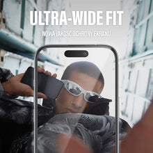 Заредете изображение във визуализатора на галерията – SAFE by PanzerGlass Ultra-Wide Fit tempered glass for iPhone 15 Pro
