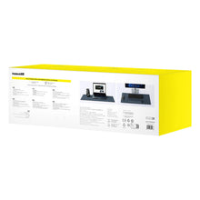 Заредете изображение във визуализатора на галерията – Baseus MagPro Series II BS-PS037 desk mat with wrist rest and inductive charger - black
