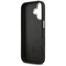 Заредете изображение във визуализатора на галерията – KARL LAGERFELD case for IPHONE 17 compatible with MagSafe KLHMP17SPSMLRKCK (PU K&amp;C Pins) black
