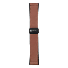Заредете изображение във визуализатора на галерията – FORCELL F-DESIGN FS20 magnetic eco leather strap for SAMSUNG Watch 20 mm brown
