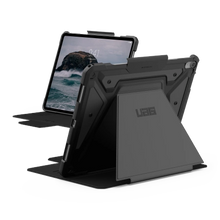 Заредете изображение във визуализатора на галерията – UAG Metropolis SE case for iPad Air 13" 2024 with Apple Pencil holder - black
