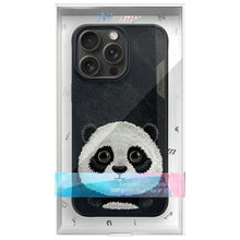 Заредете изображение във визуализатора на галерията – NIMMY case BIG EYED PET 2.0 Panda for IPHONE 15 Pro black

