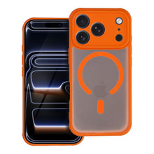 Заредете изображение във визуализатора на галерията – Case for iPhone 18 Pro / 17 Pro Full Matte Mag Cover compatible with MagSafe orange
