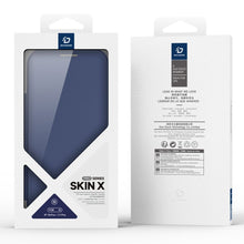 Заредете изображение във визуализатора на галерията – DUX DUCIS case SKIN X PRO compatible with MagSafe for iPhone 18 Pro / 17 Pro (Open Ring Version) blue
