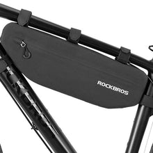 Заредете изображение във визуализатора на галерията – Rockbros AS-043 bicycle bag with Velcro 3l - black
