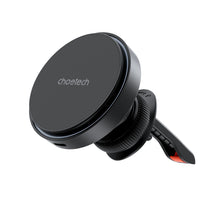 Заредете изображение във визуализатора на галерията – Choetech T205-F magnetic holder with 15 W inductive charger - black
