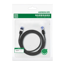 Заредете изображение във визуализатора на галерията – Ugreen NW153 Ethernet RJ45 Cat8 Cable Copper Core 1.5m - Black
