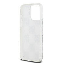 Заредете изображение във визуализатора на галерията – DKNY case for IPHONE 15 Pro Max DKHCP15XLCPEPT (DKNY HC Liquid Glitters W/Checkered Pattern) white

