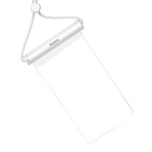 Заредете изображение във визуализатора на галерията – Baseus AquaGlide BS-PC030 case waterproof IPX8 with cylindrical clasp - white

