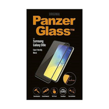 Заредете изображение във визуализатора на галерията – PanzerGlass E2E Super+ tempered glass for Samsung Galaxy S10e - with black frame
