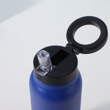 Заредете изображение във визуализатора на галерията – Magnetic holder compatible with MagSafe with 750ml container blue
