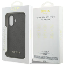 Заредете изображение във визуализатора на галерията – GUESS case for IPHONE 17 GUHCP17SG4GFGR (PU 4G Classic) black
