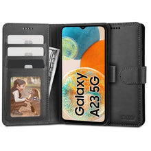 Заредете изображение във визуализатора на галерията – Tech-Protect Wallet case for Samsung Galaxy A23 5G - black
