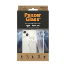 Заредете изображение във визуализатора на галерията – PanzerGlass HardCase antibacterial Military Grade certified case for iPhone 14 / 15 / 13 - transparent
