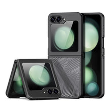 Заредете изображение във визуализатора на галерията – Dux Ducis Aimo case for Samsung Galaxy Z Flip 6 - black
