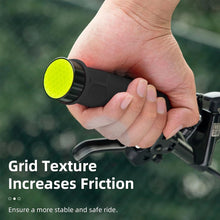 Заредете изображение във визуализатора на галерията – Rockbros 40720007001 bicycle grips with reflector - black
