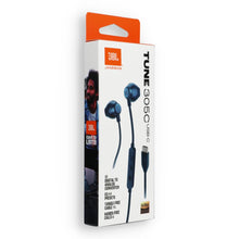 Заредете изображение във визуализатора на галерията – Wire earphones USB C JBL 305C blue
