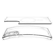 Заредете изображение във визуализатора на галерията – SPIGEN case ULTRA HYBRID MAG compatible with MagSafe for SAMSUNG S25 Edge clear white
