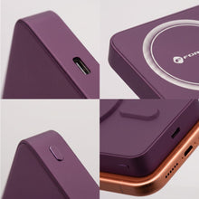 Заредете изображение във визуализатора на галерията – Powerbank compatible with MagSafe Forcell F-Energy SuperSlim F10K8 QC4.0 PD3.0 15W 10000 mAh cherry
