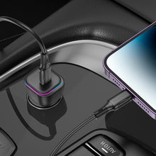 Заредете изображение във визуализатора на галерията – Borofone Car charger BZ28 Trophie - Type C - PD 30W 3A black
