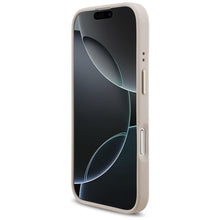 Заредете изображение във визуализатора на галерията – GUESS case for IPHONE 17 compatible with MagSafe GUHMP17SP4GRMDEP (PU W/ 4G Strass Logo) pink
