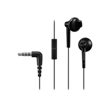 Заредете изображение във визуализатора на галерията – Wired Headphones jack 3,5mm PANASONIC RP-TCM55E- black
