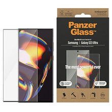 Заредете изображение във визуализатора на галерията – PanzerGlass Ultra-Wide Fit Tempered Glass with Applicator for Samsung Galaxy S23 Ultra
