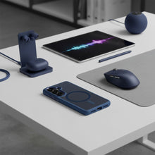 Заредете изображение във визуализатора на галерията – ROAR case MAG BUMPER compatible with MagSafe for SAMSUNG S26 FE / S25 FE navy blue
