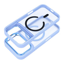 Заредете изображение във визуализатора на галерията – Case for iPhone 18 Pro / 17 Pro Forcell F-Protect Shadow Stand Premium compatible with MagSafe light blue
