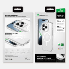 Заредете изображение във визуализатора на галерията – Amazing Thing Titan Pro Magsafe Case 10FT IP156.7PTMCL for Iphone 15 Pro Max transparent
