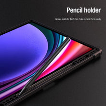 Заредете изображение във визуализатора на галерията – Nillkin Bumper Leather Case Pro case for Samsung Galaxy Tab S9+ - black
