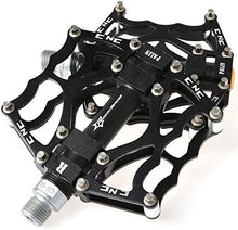 Заредете изображение във визуализатора на галерията – Rockbros JT201012LBK bicycle pedal set - black
