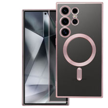 Заредете изображение във визуализатора на галерията – Case for Samsung A08 Electro Mag Cover compatible with MagSafe gold-rose
