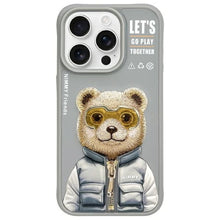 Заредете изображение във визуализатора на галерията – NIMMY case COOL&amp;CUTE 2.0 Bear for IPHONE 15 Pro gray
