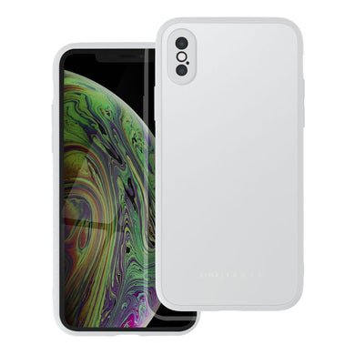 Стъклен гръб ROAR MATTE за IPHONE XS стоманен