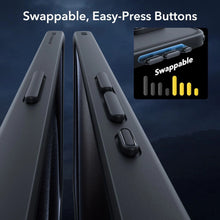 Заредете изображение във визуализатора на галерията – ESR Classic Pro Set Halolock MagSafe case + glass for display and camera for iPhone 15 Pro - black
